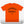 Jesus Over Baseball - Orange with Black